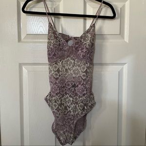 top shop lavender lace bodysuit